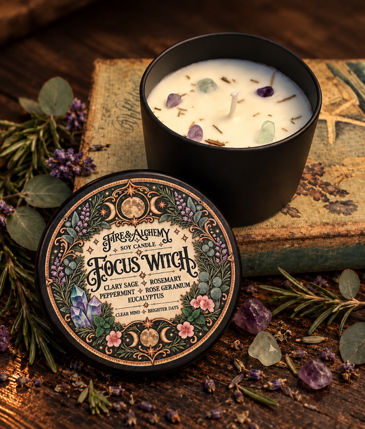 Focus, Witch Intention Candle