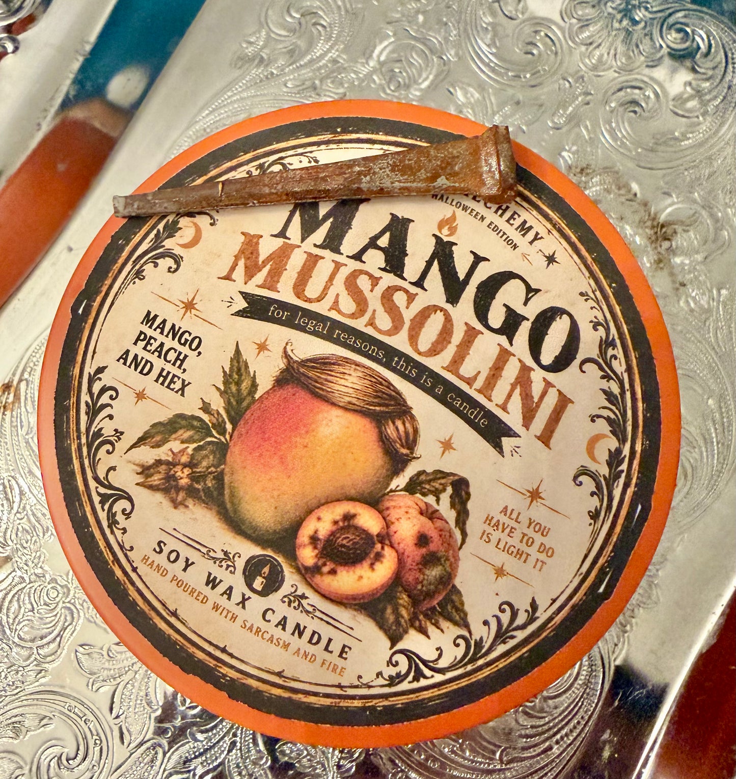Mango Mussolini 8 oz Candle