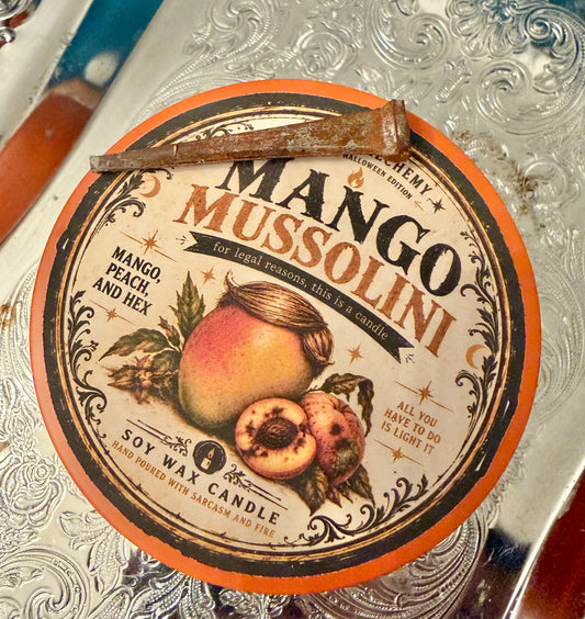 Mango Mussolini 8 oz Candle